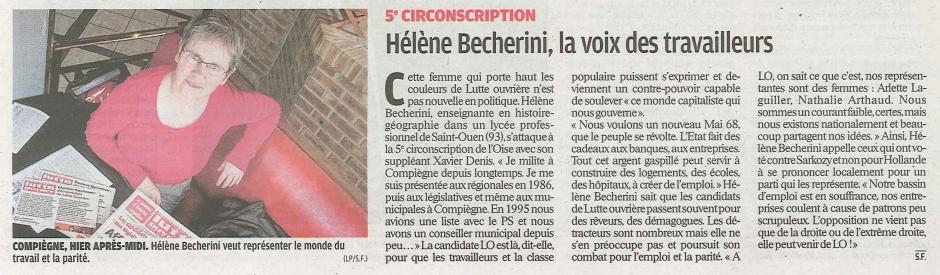 20120524-LeP-5e circo-Les femmes en minorité malgré la parité : Hélène Becherini (LO)