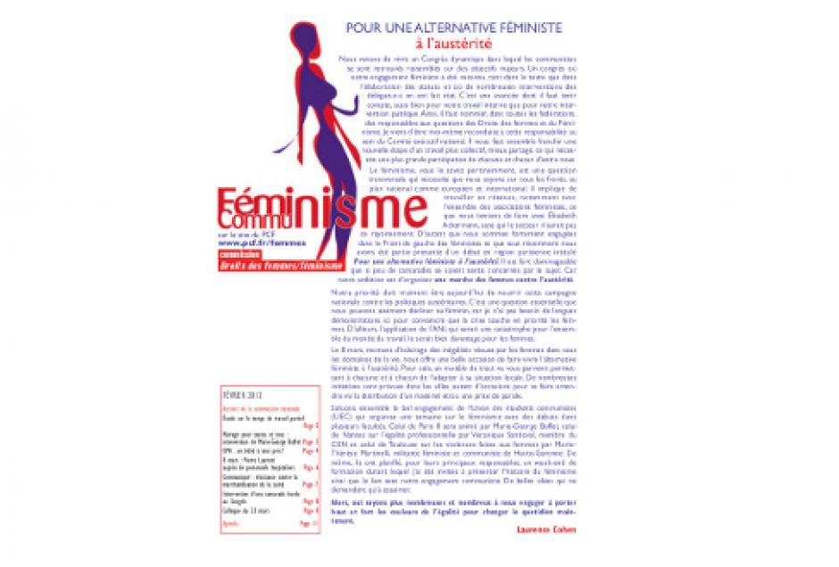 Communistes Féministes - bulletin Février 2013