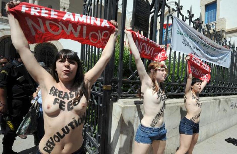Tunisie : Le PCF salue la libération des Femen