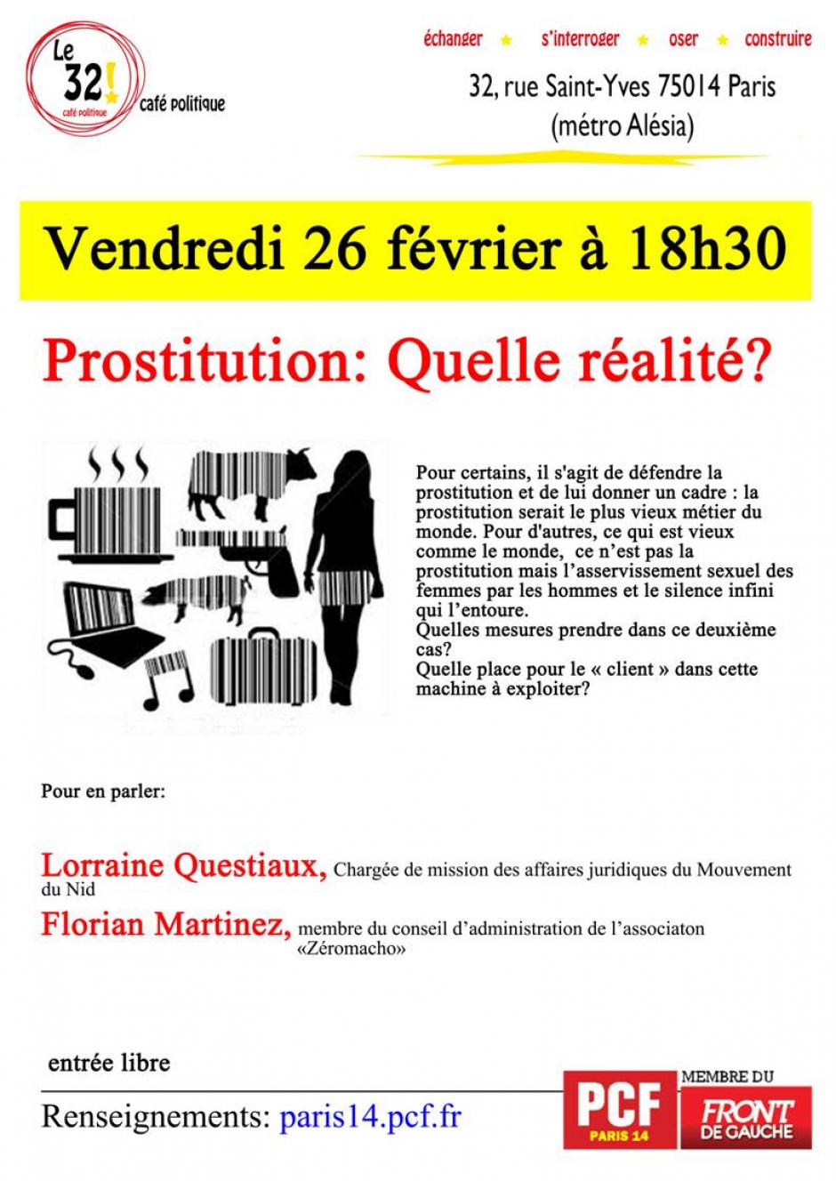 Prostitution: Quelle réalité?